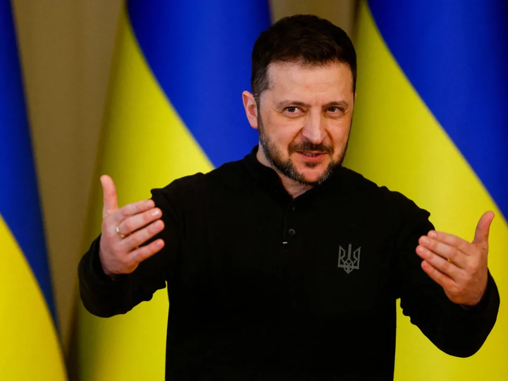 Il presidente ucraino Zelenskyj invita Putin a Kiev per colloqui
