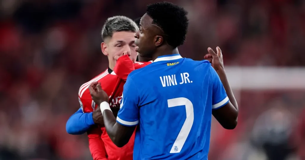 Prestianni del Benfica riceve una squalifica provvisoria per l'incidente di Vinicius