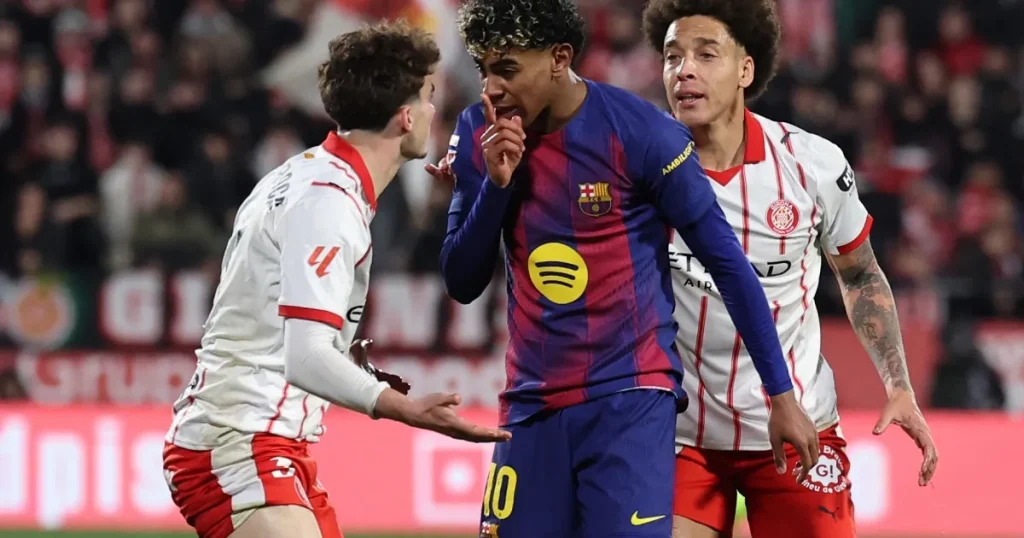 Il Barcellona perde contro il Girona 2-1 dopo il rigore sbagliato da Lamine Yamal
