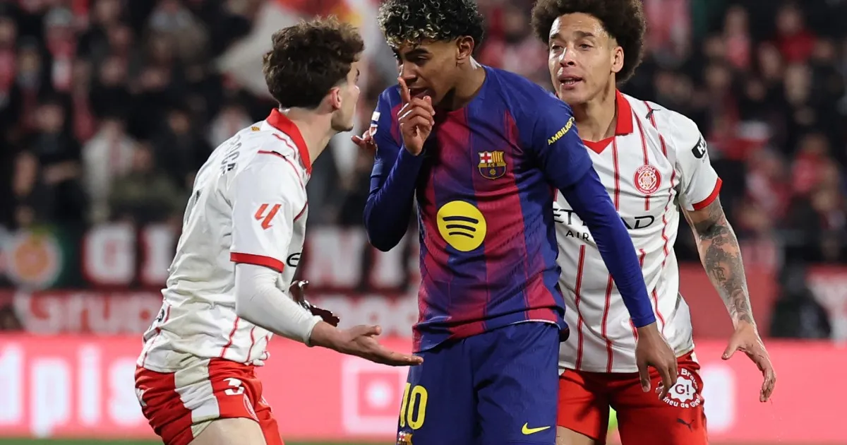 Il Barcellona perde contro il Girona 2-1 dopo il rigore sbagliato da Lamine Yamal