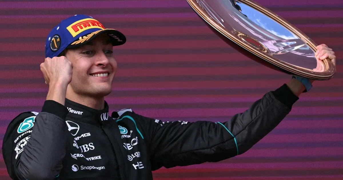 Russell e Mercedes vincono il Gran Premio d'Australia di F1 dopo l'incidente di Piastri