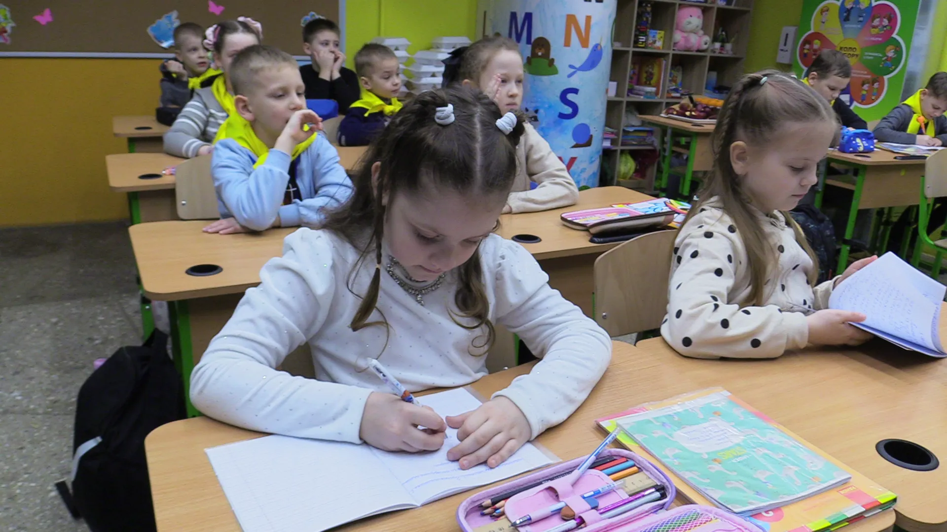 A Kharkiv, in Ucraina, 20.000 bambini vanno a studiare clandestinamente