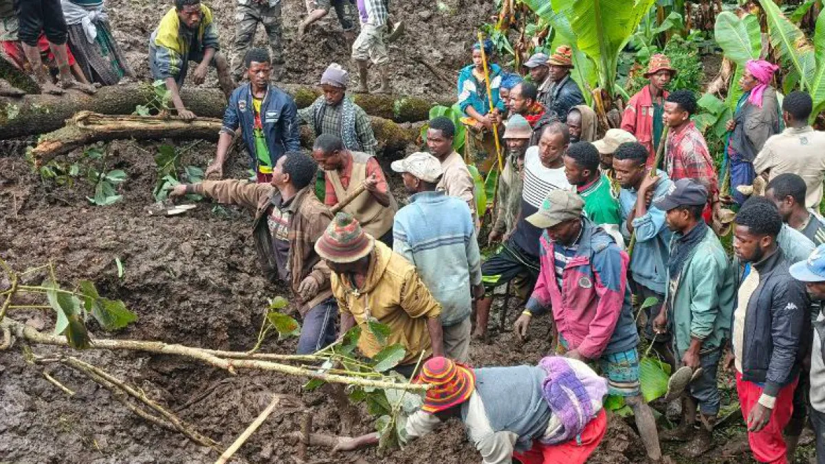 Almeno 64 morti e decine di dispersi in Etiopia frane e inondazioni