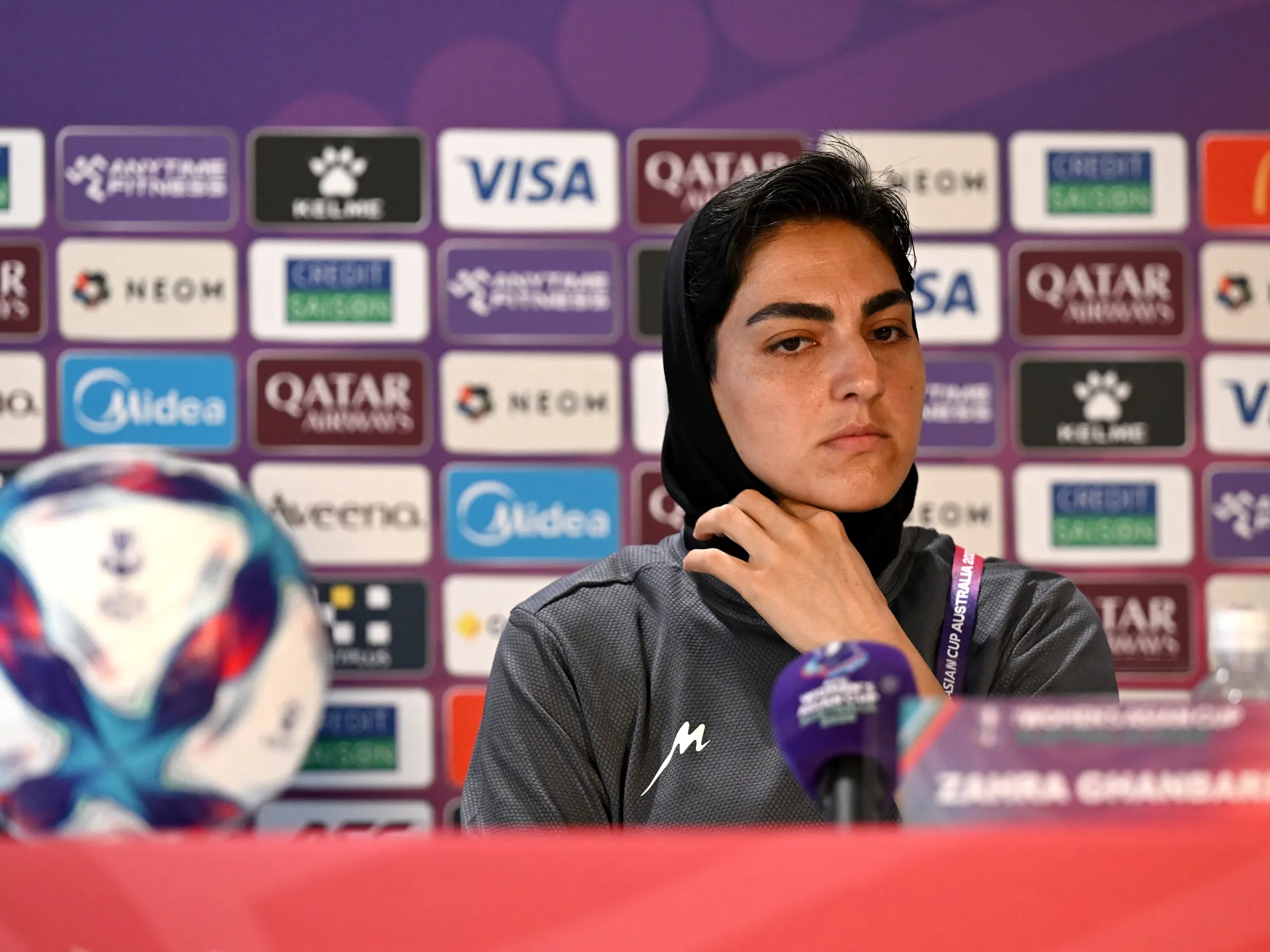 Il capitano della squadra femminile iraniana ritira la richiesta di asilo dell'Australia: media statali