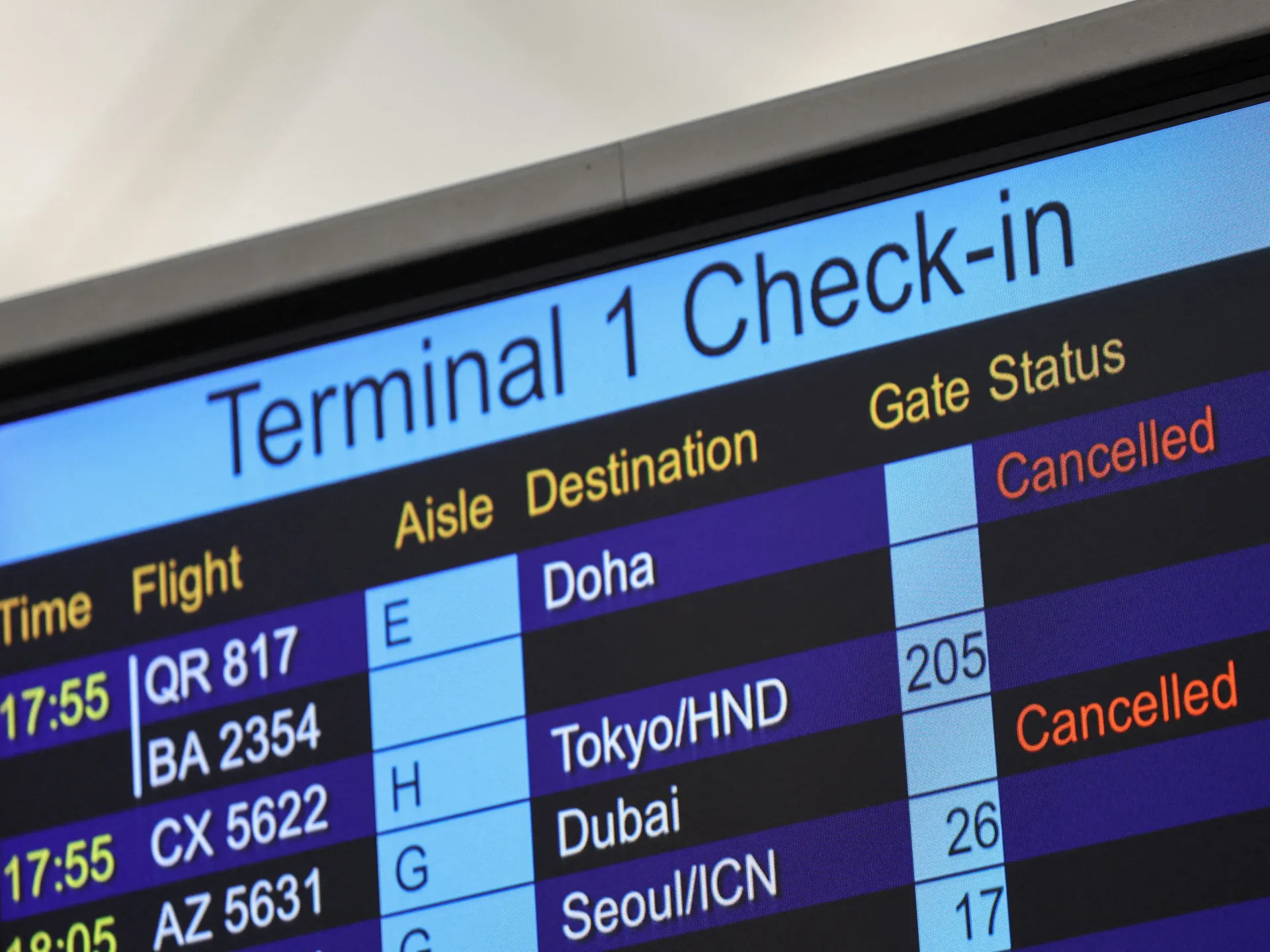 Viaggiatori bloccati, compagnie aeree sotto pressione mentre la guerra con l’Iran si intensifica