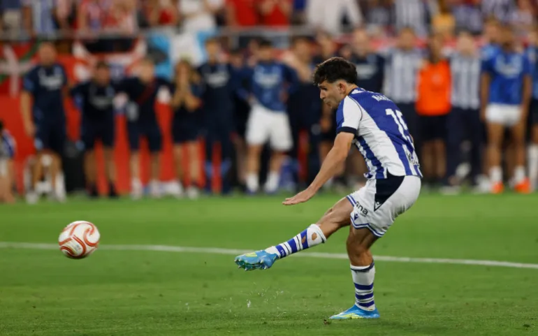Pablo Marín in azione.