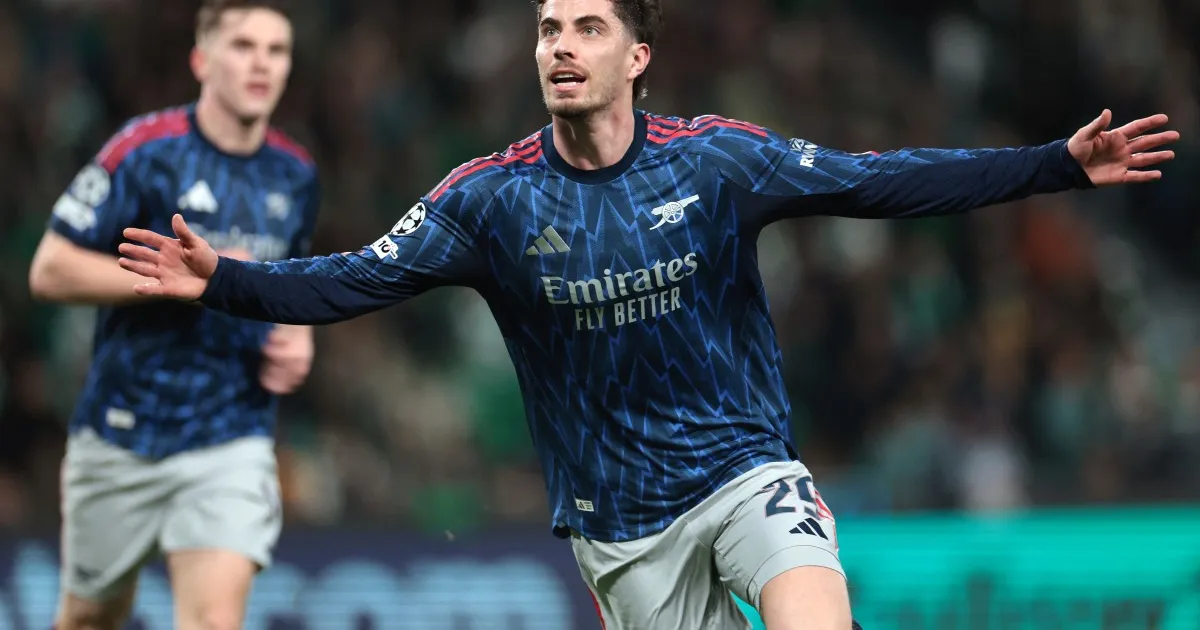 L'Arsenal ha battuto lo Sporting con il gol di Havertz nei quarti di Champions League