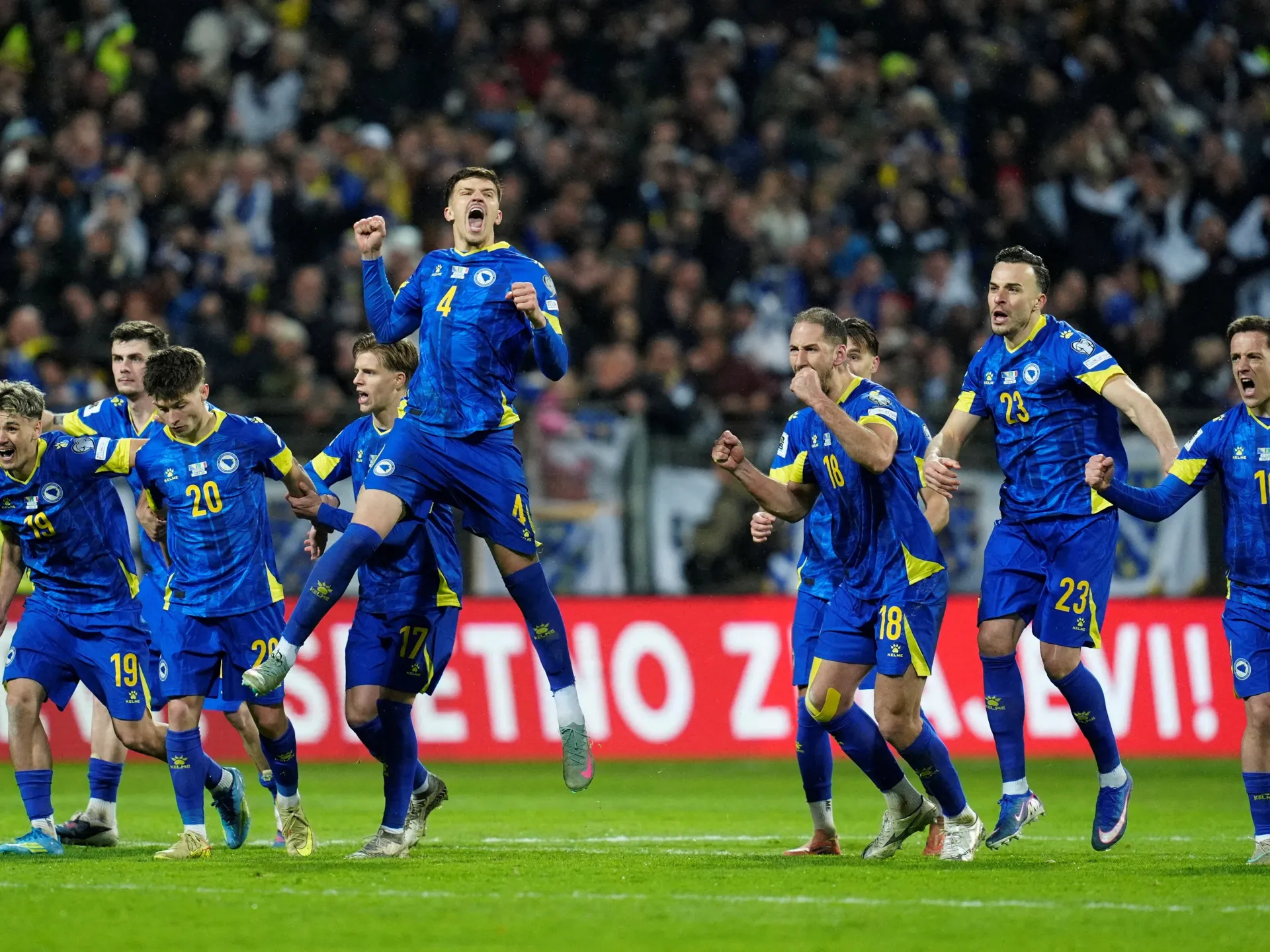 L'Italia fuori mentre la Bosnia-Erzegovina raggiunge la Coppa del Mondo 2026 ai rigori