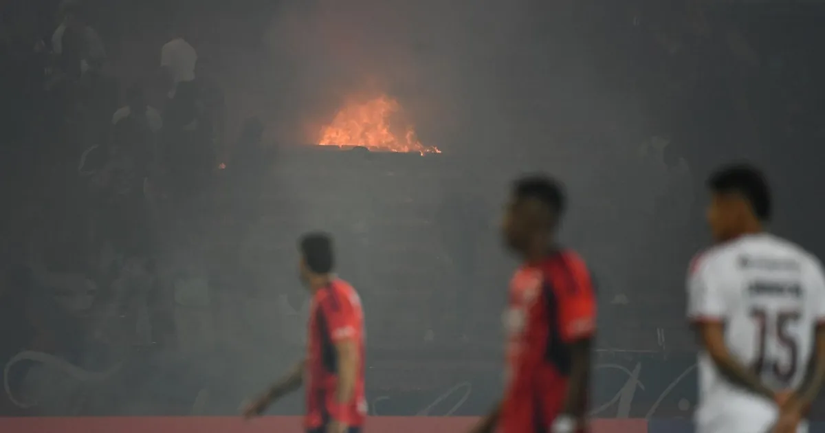 I detentori del Flamengo vedono la partita della Copa Libertadores interrotta tra i problemi del pubblico