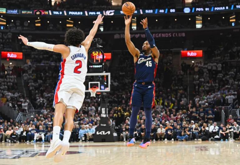 Donovan Mitchell in azione.