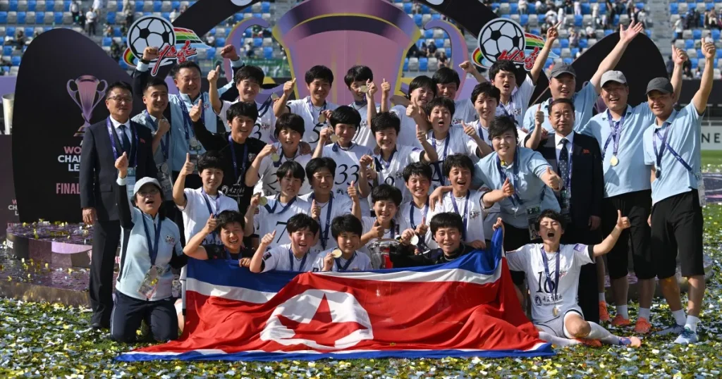 La squadra femminile nordcoreana vince il titolo della Champions League asiatica in Corea del Sud
