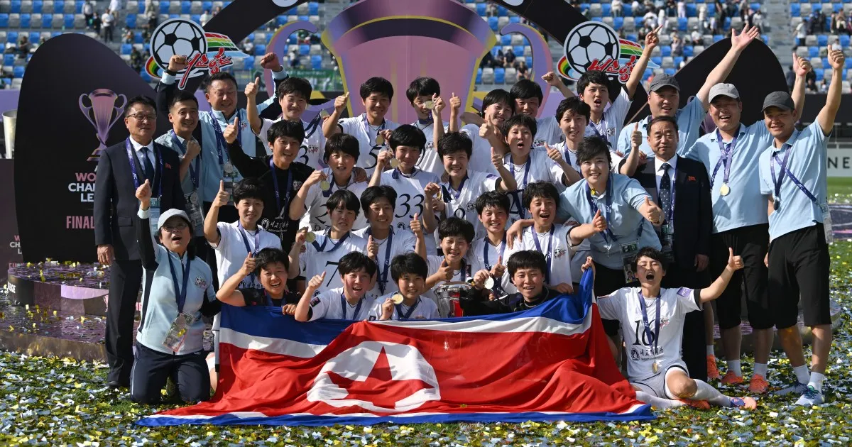 La squadra femminile nordcoreana vince il titolo della Champions League asiatica in Corea del Sud
