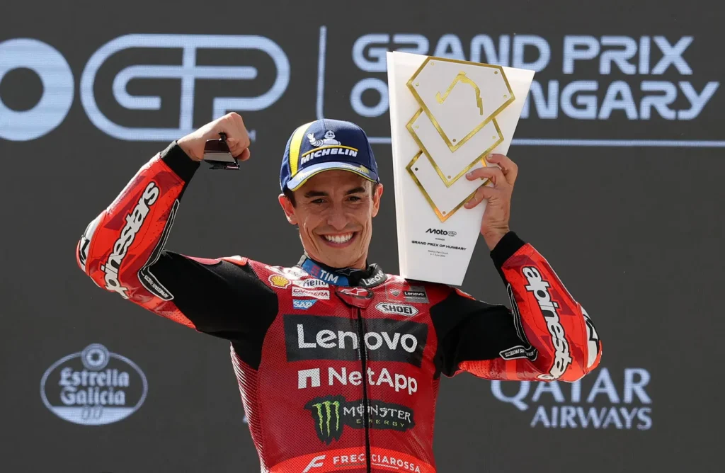 Marc Marquez raggiunge le 100 vittorie in carriera con la vittoria della MotoGP ungherese