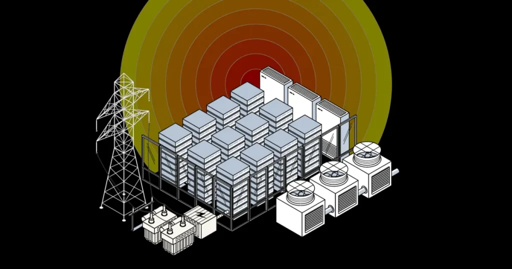 Quanto calore produce un data center AI e dove si trova?
