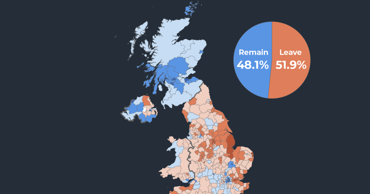 Brexit 10 anni dopo: cosa è cambiato nel Regno Unito spiegato in mappe e grafici