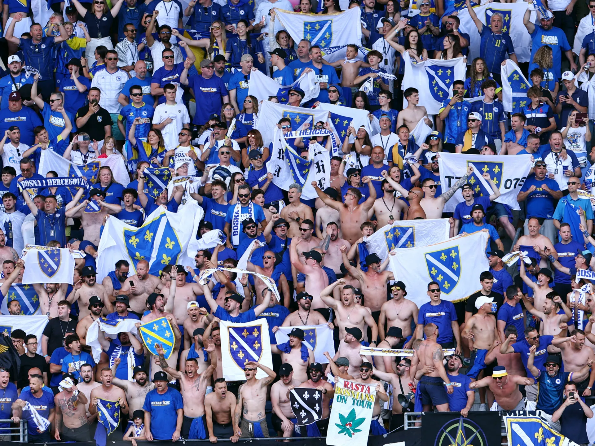 Bosnia: i gigli e i draghi dei Mondiali