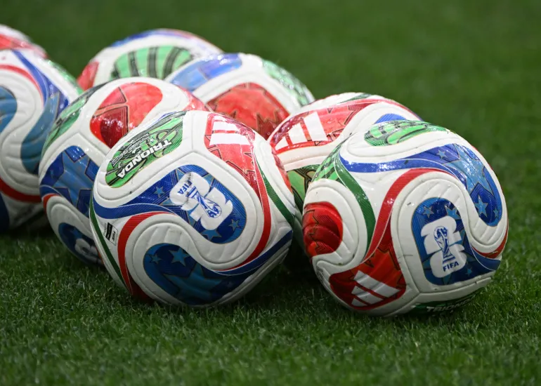 Il pallone Adidas Trionda utilizzato ai Mondiali 2026.