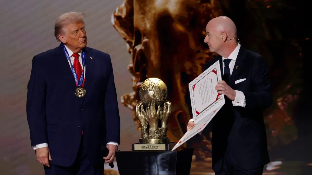 Il confine degli Stati Uniti attraversa direttamente la Coppa del Mondo