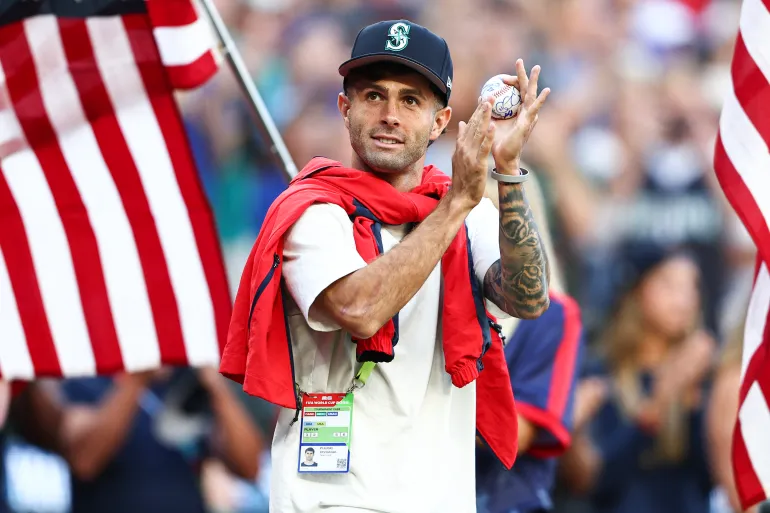 Christian Pulisic reagisce.
