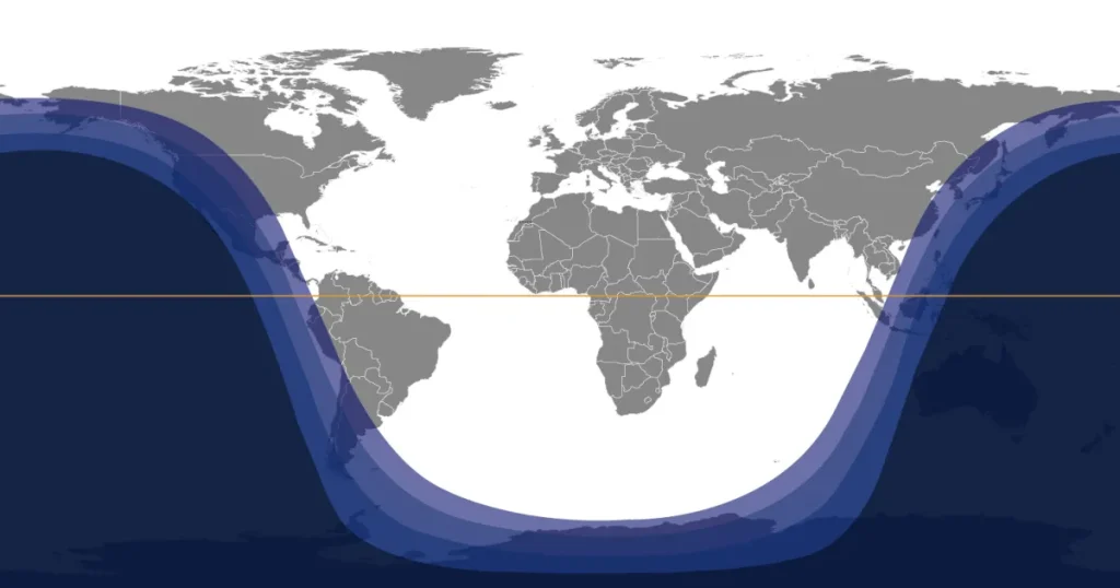 Questo mercoledì il 99% delle persone sulla Terra riceverà la luce del sole alla stessa ora