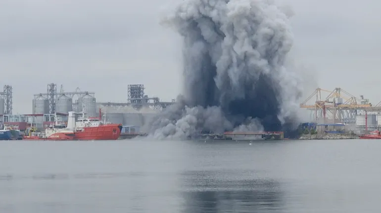 Un drone marino si è autodetonato nel porto rumeno di Constanta, sul Mar Nero, vicino a un terminal petrolifero a giugno