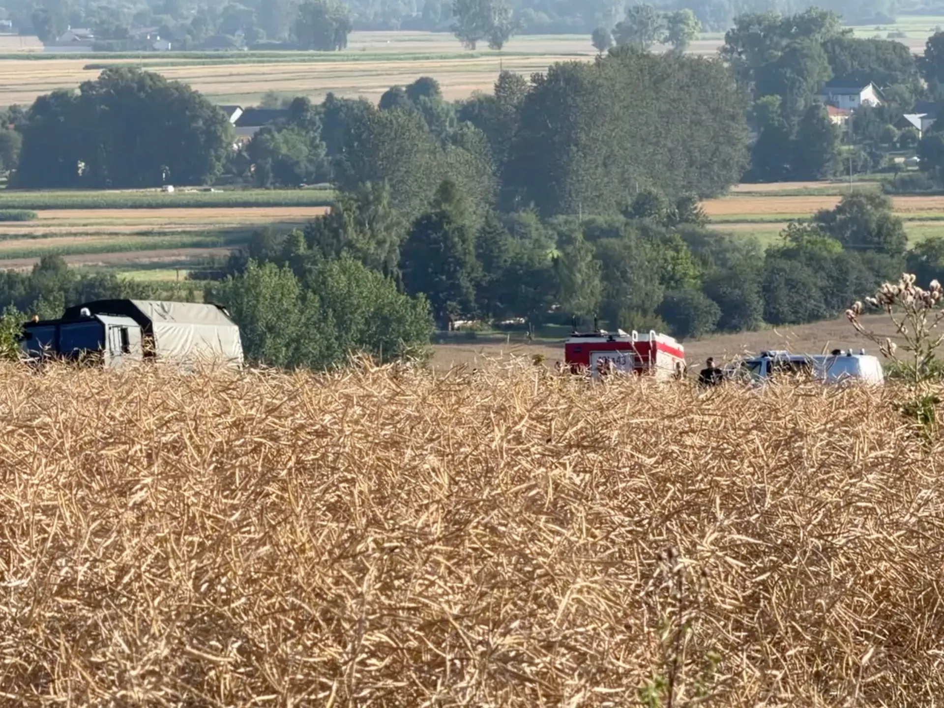 Gli aerei della NATO si lanciano in volo mentre il missile russo fa esplodere in Polonia