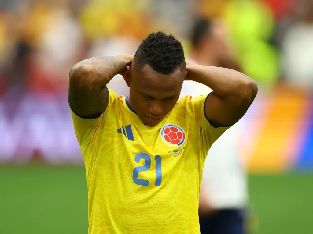 Jaminton Campaz della Colombia riceve minacce di morte dopo l'uscita dalla Coppa del Mondo