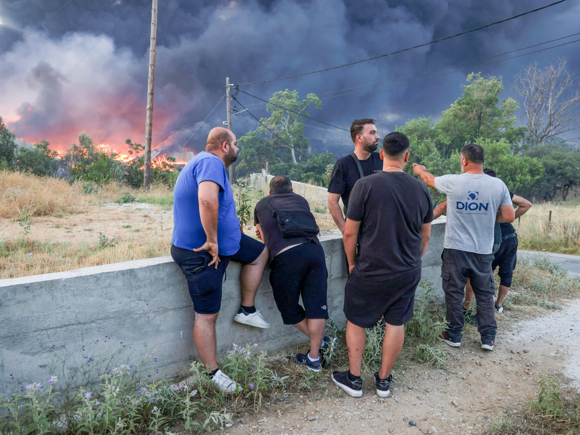 La Grecia spera nei satelliti a ricerca di calore per prevedere gli incendi