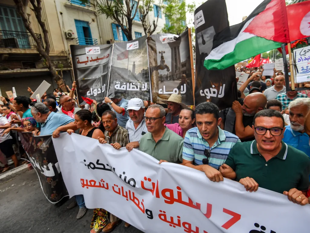 La Tunisia è alle prese con cinque anni di crisi dalla presa del potere di Saied
