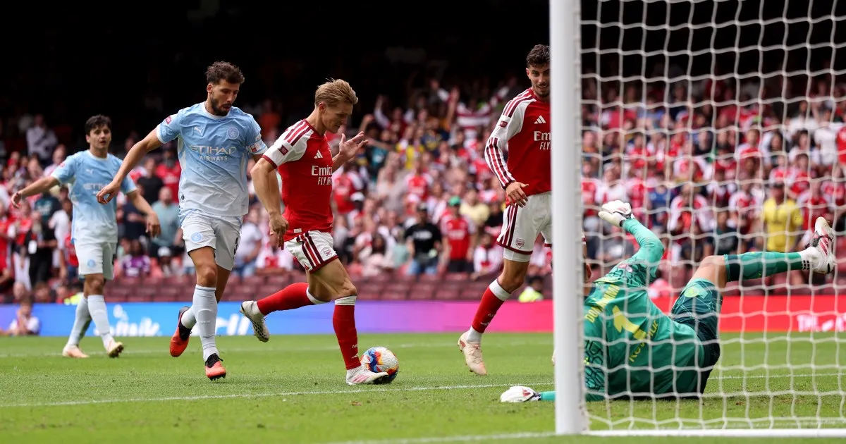 L'Arsenal batte il Manchester City nel Community Shield