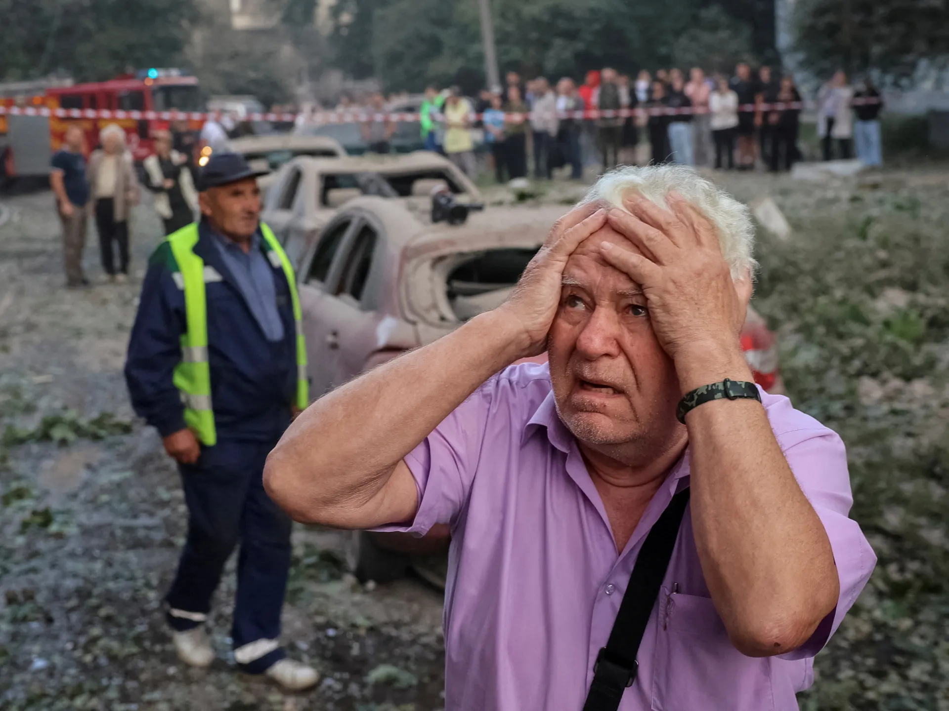 Foto: Zelenskyj esorta alla "protezione della vita" durante gli attacchi mortali russi | Notizie sulla guerra Russia-Ucraina