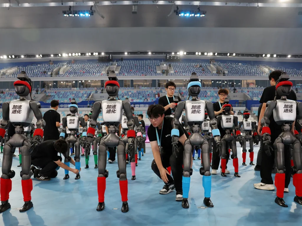 Il record dei 100 metri di Usain Bolt viene battuto ai World Humanoid Robot Games