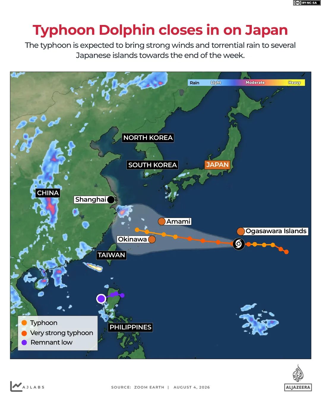 INTERACTIVE-Typhoon Dolphin si avvicina al Giappone-4 AGOSTO 2026-1785831710
