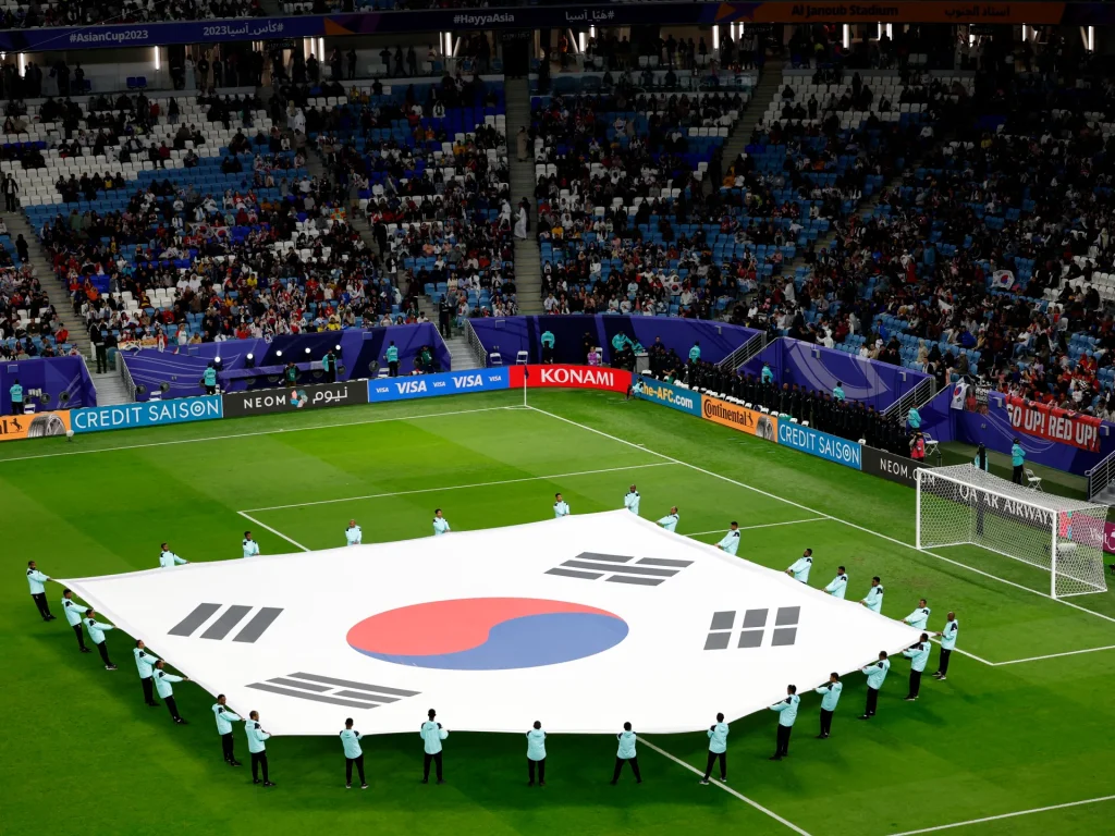 La FA della Corea del Sud si scusa per le accuse di "servizi sessuali".