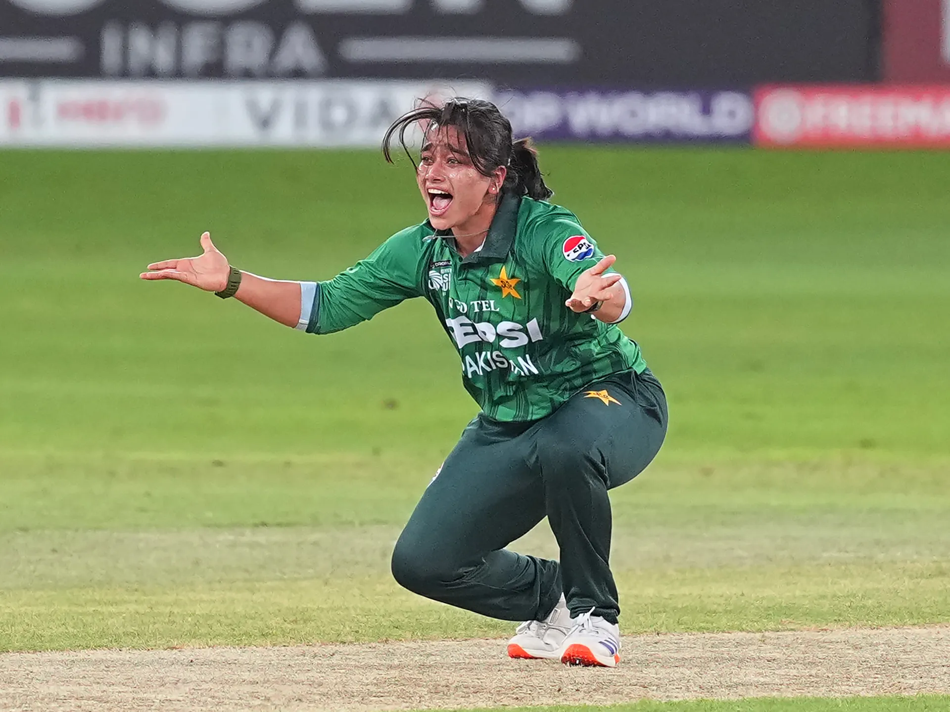 Il capitano del Pakistan Fatima Sana è stato multato per il gesto di Shafali Verma in Coppa d'Asia