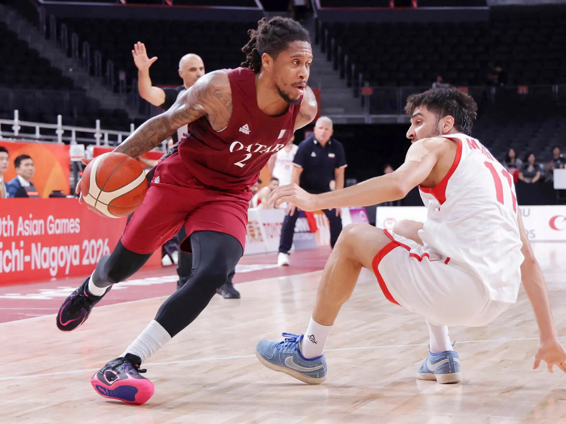 Il Qatar batte l'Iran nel basket maschile mentre iniziano i Giochi Asiatici in Giappone