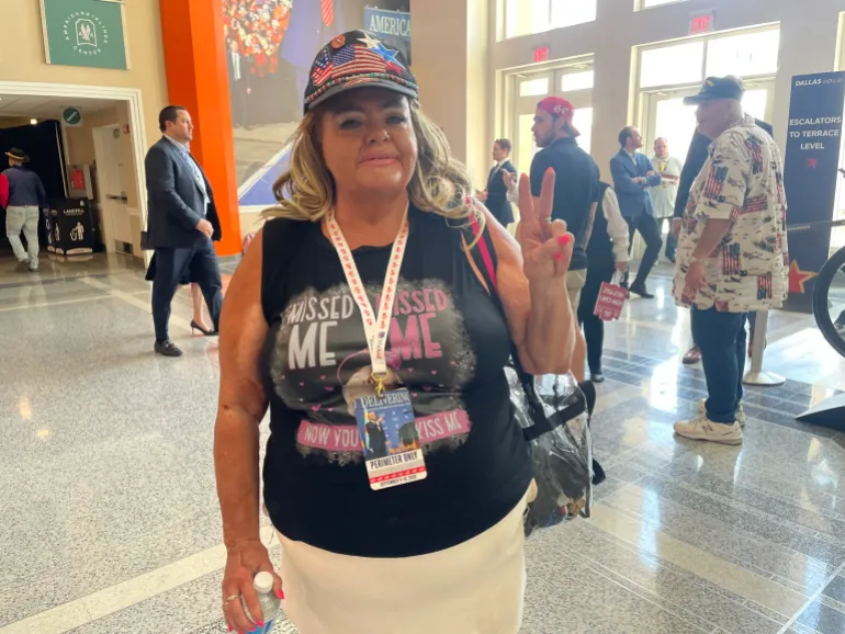 Ronnda Law, residente a Lubbock, era tra i partecipanti alla convention repubblicana di medio termine a Dallas, in Texas