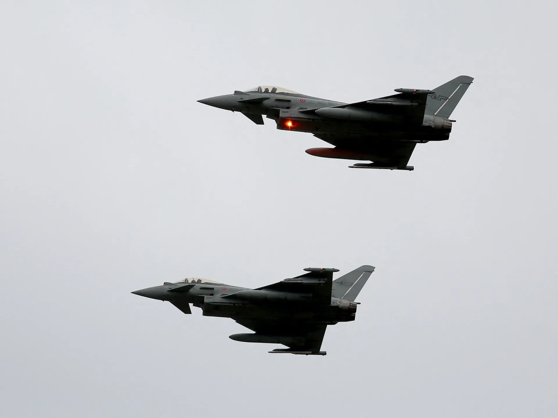 Aereo della NATO abbatte un presunto drone russo sulla Lituania