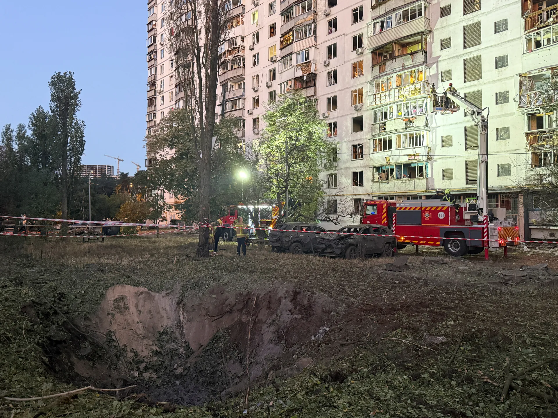 Almeno 19 feriti negli attacchi russi in tutta l'Ucraina