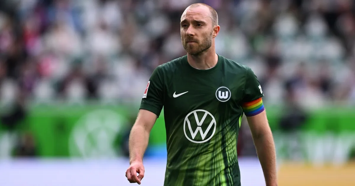 Il Wolfsburg rescinde di comune accordo il contratto calcistico di Christian Eriksen