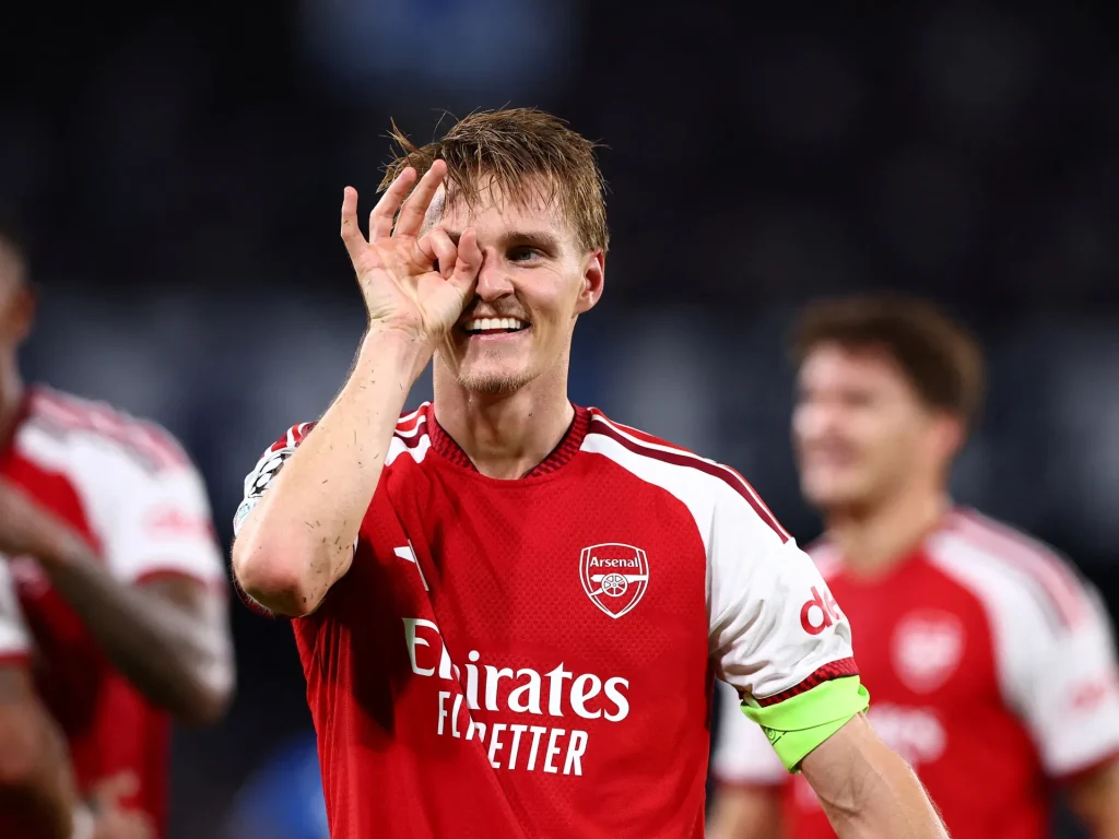 L'Arsenal fallito batte il Napoli con lo storditore Odegaard in Champions League