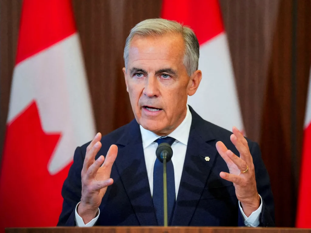 Mark Carney presenta il Canada agli investitori globali nel mezzo della guerra commerciale degli Stati Uniti