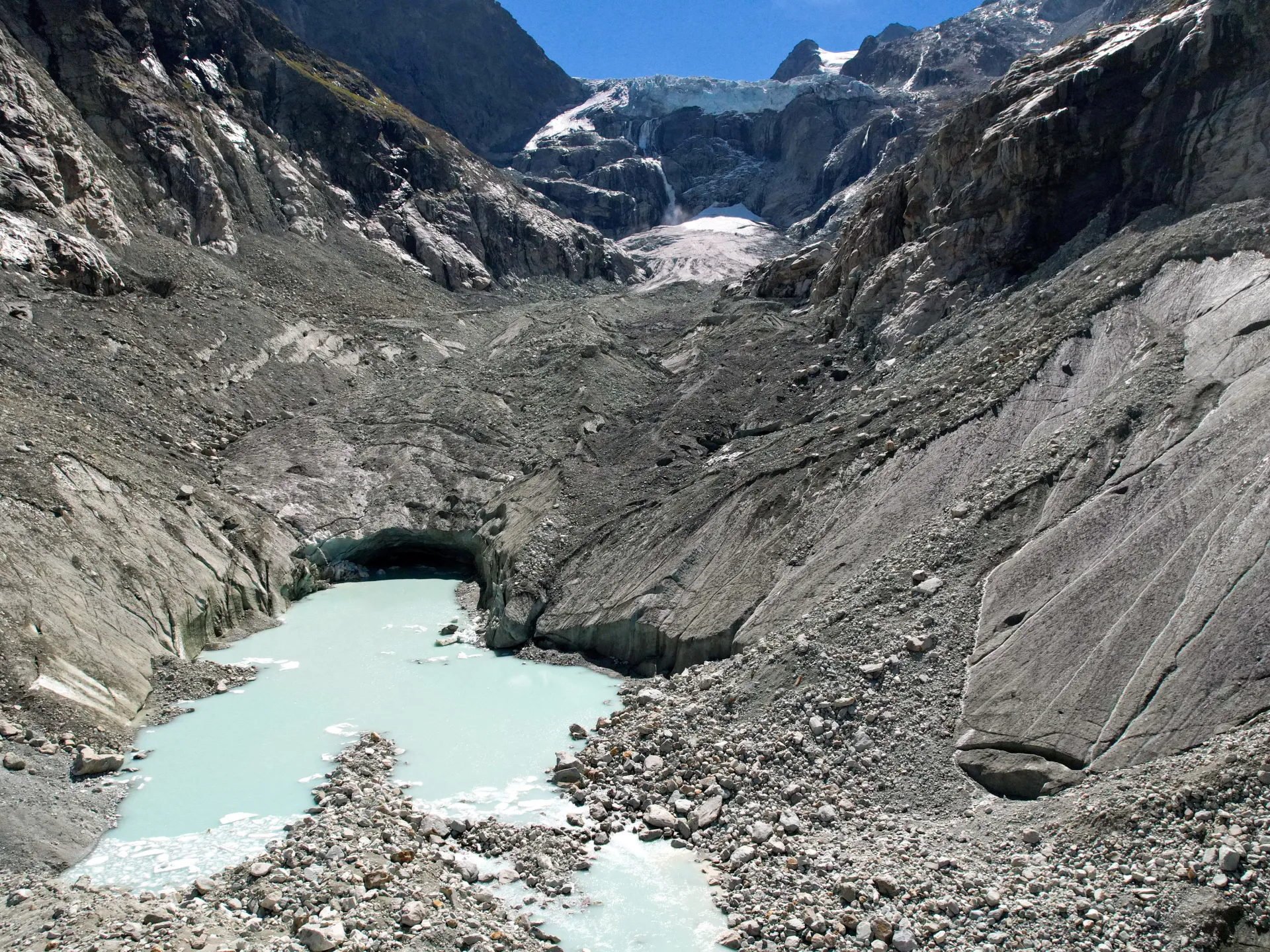 Come la Svizzera ha perso il 20% del suo ghiaccio in cinque anni