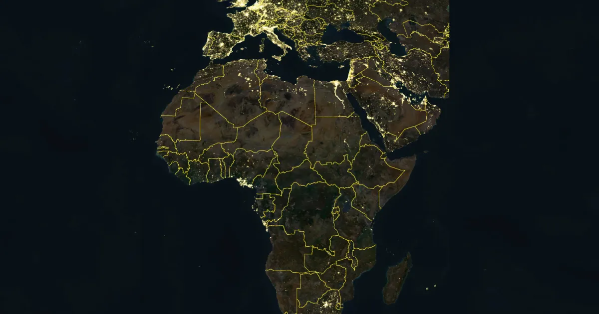 Mappatura della ricchezza energetica dell’Africa e dei 560 milioni che rimangono senza elettricità