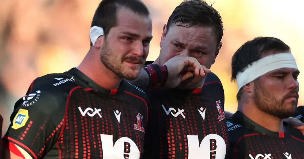 Il giocatore di rugby sudafricano Hyron Andrews ha reso un commosso tributo in Francia