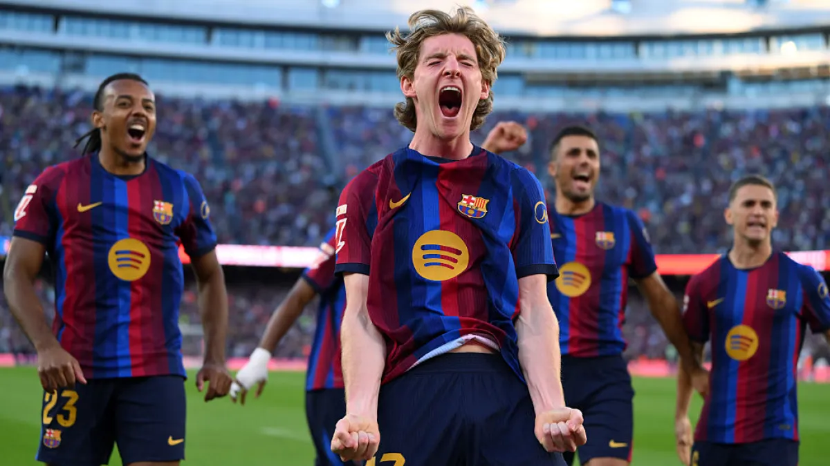 Il Barcellona batte il Getafe mentre Gordon segna il suo primo gol