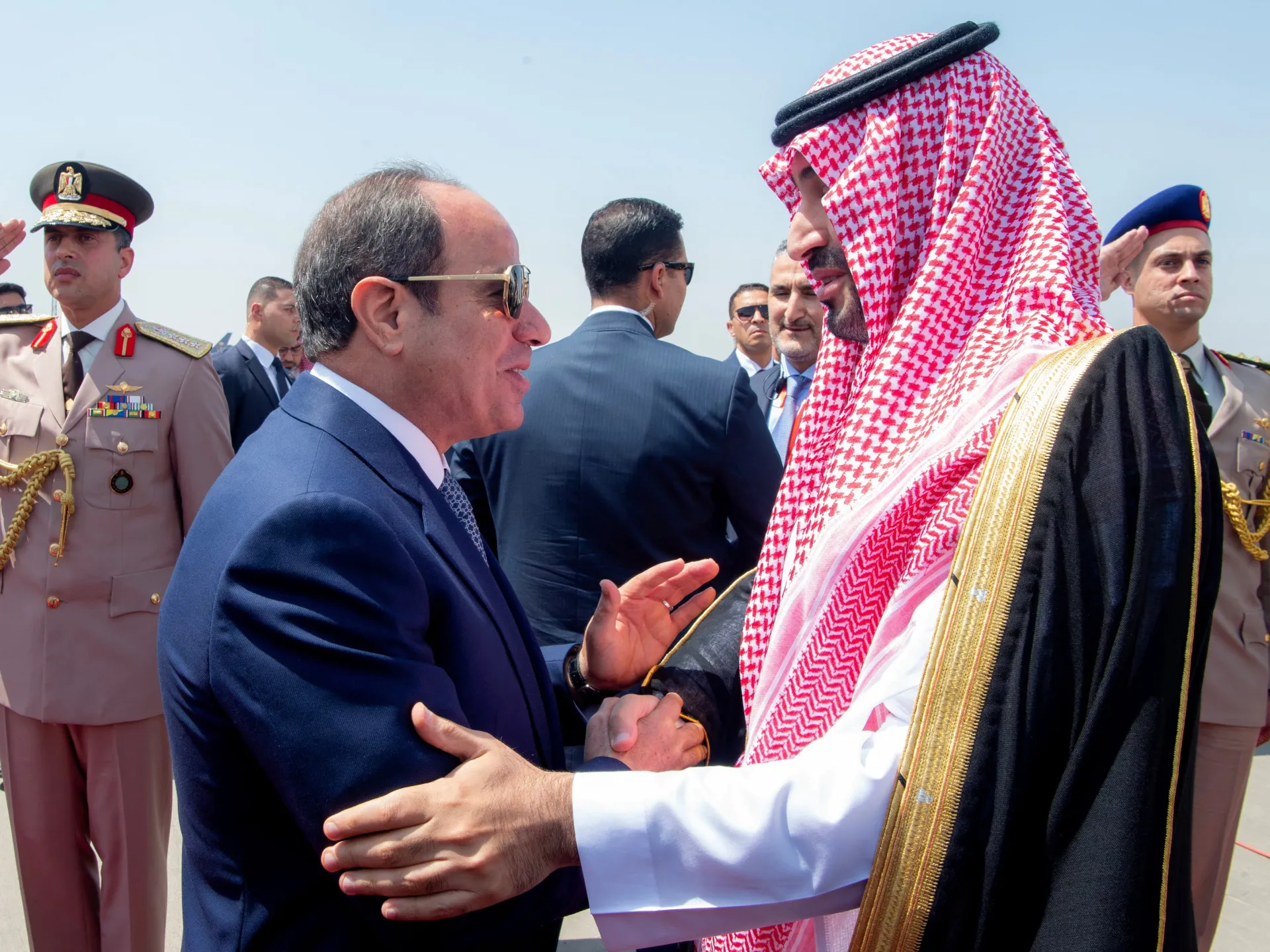 L'egiziano el-Sisi chiede l'autorizzazione per l'assistenza alla difesa dell'Arabia Saudita